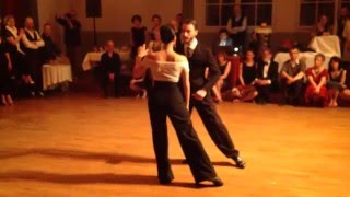 Maria FILALI et Gianpiero GALDI avec GALEON TANGO - Chédigny 2016 - 1/4
