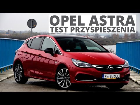 Opel Astra 1.6 Turbo 200 KM (MT) - acceleration 0-100 km/h