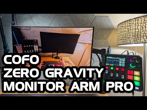 COFO Zero Gravity Monitor Arm Pro Setup & Review