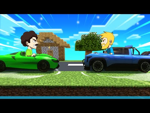 GTA 5 Face to Face in MINECRAFT!