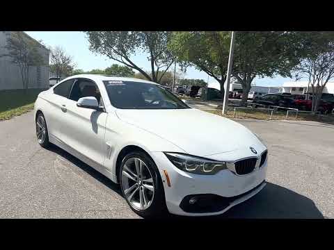 2019 BMW 430i Coupe White