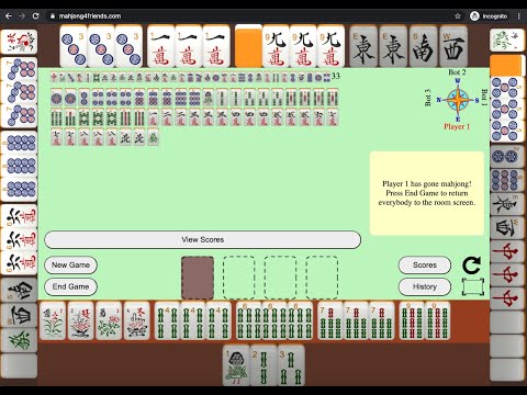 Mahjong 4 Friends - Quick Start Play-Along for Experienced Chinese/Hong Kong/Japanese/British Styles - YouTube