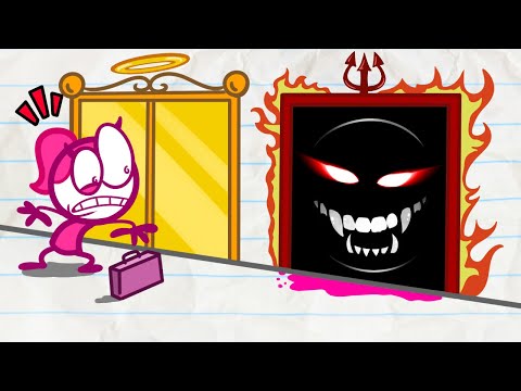 "Hellevator" | Pencilmation Cartoons!
