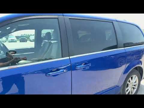 2020 Dodge Grand Caravan Premium Plus 2WD in Blue for sale at Finch Chrysler Dodge Jeep Ram Ltd in London, ON