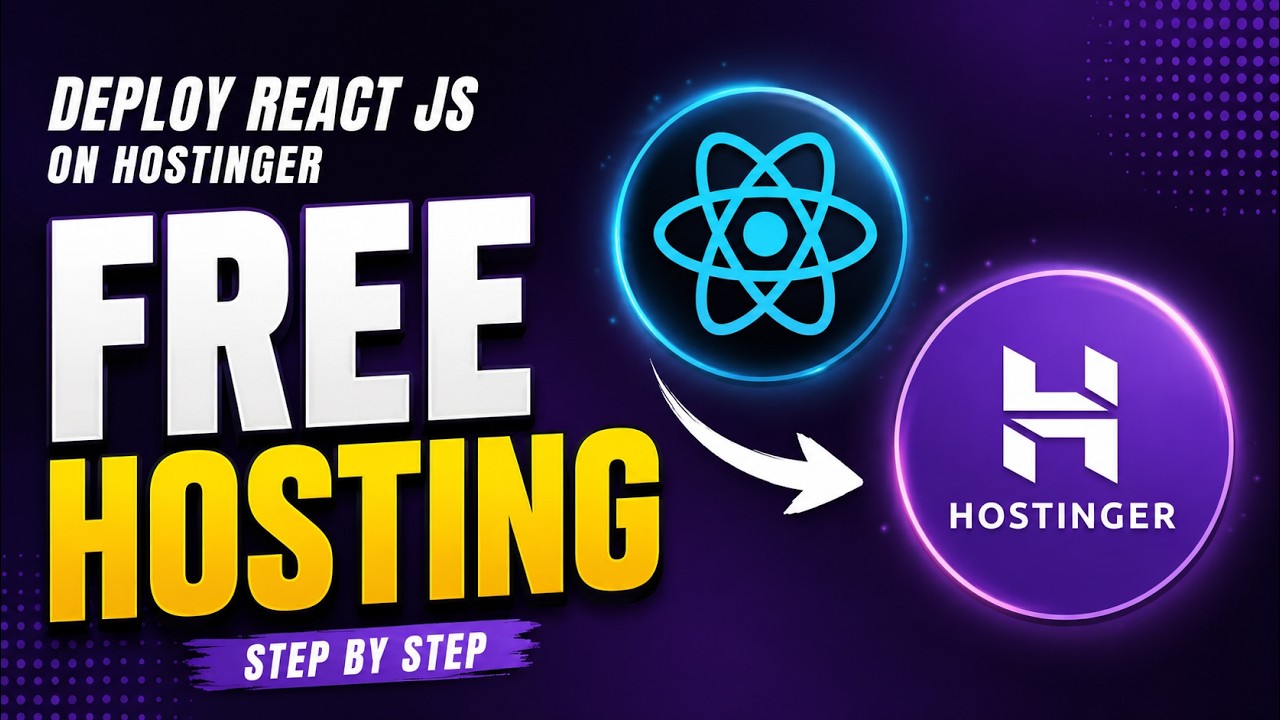 How to deploy React js projects on hostinger