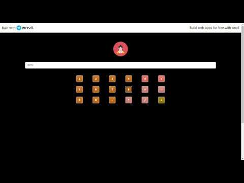 Built a Framework Anvil Calculator //      for more credits : PythonSimplified