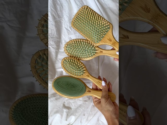 Vídeo relacionado con Beter - Cepillo de pelo esqueleto antitirones Natural Fiber hecho a base de fibras de trigo, Cepillo Desenredante Antienredos y Antirotura, Peinado suave y sin tirones, Para todo tipo de cabellos