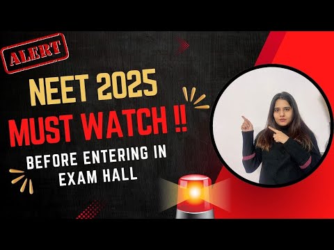 Things to carry in Neet exam hall 2024 | नीट परीक्षा हॉल में क्या लेकर जाएं | NEET admit card 2024