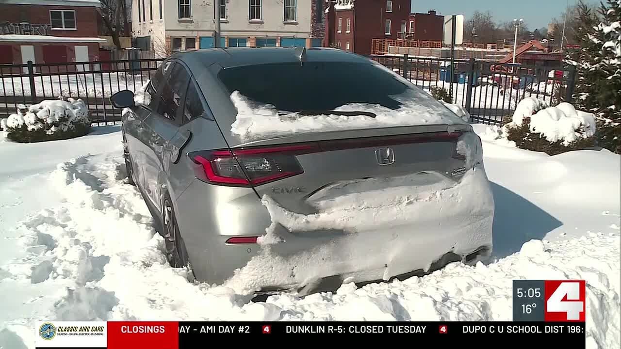 First Alert 4 checks out St. Louis City streets after winter storm hits
