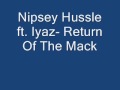Nipsey Hussle ft. Iyaz- Return Of The Mack