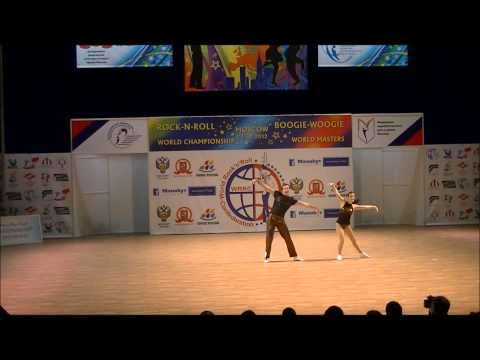 René BACHMANN und Stephanie RÜEGG World Championship Moskau 27.10.2012 Rock´n´Roll Finale