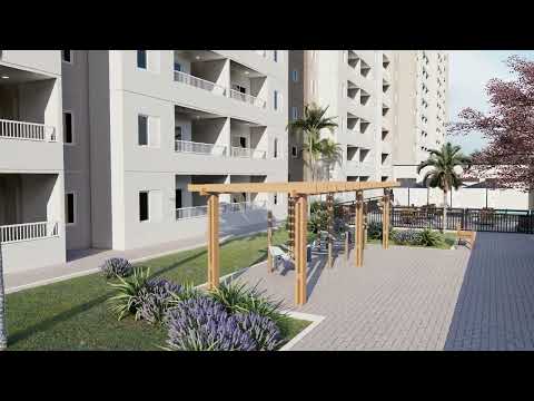 Apartamento com 2 Dorms ( 47a 49m²)  c/ Varanda e lazer completo