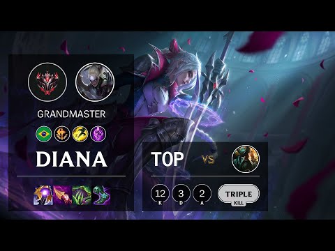 Diana Top vs Gangplank - BR Grandmaster Patch 11.3