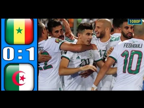 Senegal vs Algeria 0-1 - All Goals & Highlights Extended 2019 HD