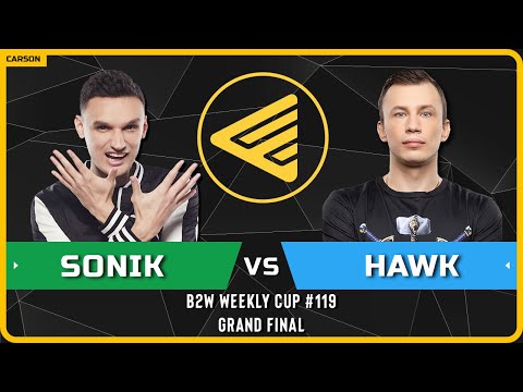 WC3 - [NE] Sonik vs Hawk [HU] - GRAND FINAL - B2W Weekly Cup #119