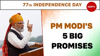 PM Modi Speech: From Inflation To Housing, PM&#39;s 5 Big Promises On Independence Day