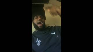 LeBron James Bumps Eminem's REVIVAL (Dec. 20, 2017)