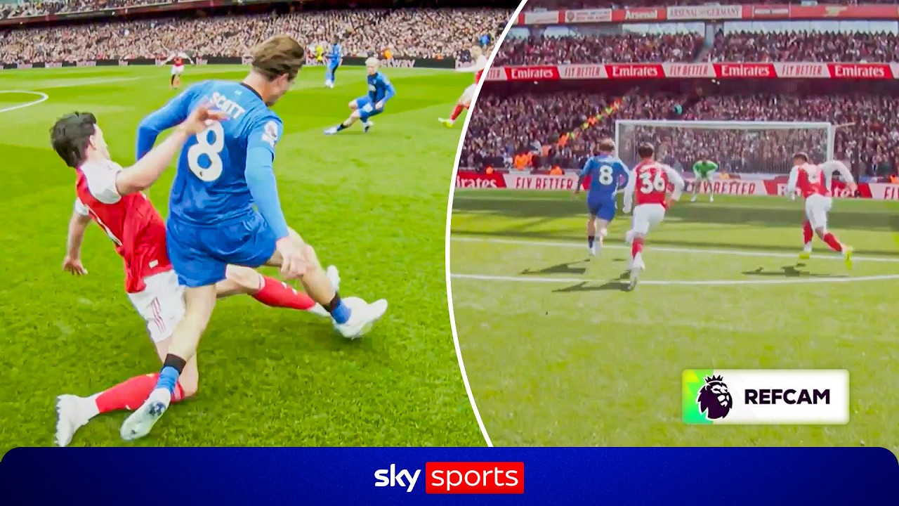 REF CAM! Arsenal vs Bournemouth from the referee's POV 🎥