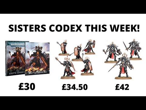 Sister Codex this Week, and Prices for New Models Revealed...