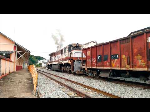 🚂 A VOVÓ ESTÁ DE VOLTA! VP Com Novos Vagões e Trem Vazio Incomum em Perdões MG