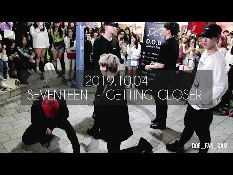 [DOB_디오비] 191004 홍대공연 2차 / seventeen 세븐틴 - 숨이차 getting closer