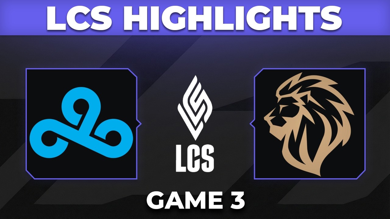 C9 vs LYON Game 3 Highlights | LCS 2026 Playoffs | Cloud9 vs LYON