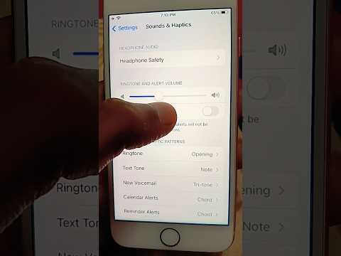 iphone Ringtone Sound Adjustment