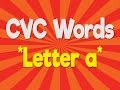 CVC Words | Letter a | Consonant Vowel Consonant | Phonics Song | Jack Hartmann