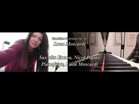 Luca Moscardi: Barcarola Op.20c "Gondoliera Veneziana" (arr. per sax alto e piano)