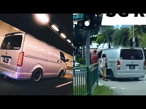 6sep2020 #GBF2431X toyoya hiace fail to give way to pedestrian & nearly hit them while turning left
