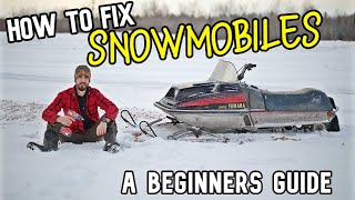 How To Fix a Snowmobile (The Basics - Beginner Guide)