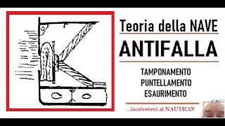 ANTIFALLA - Teoria della nave - Tecniche per ridurre o annullare l'allagamento per falla