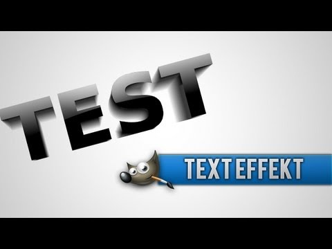 Coolen Text Effekt in GIMP erstellen! |[HD+]|