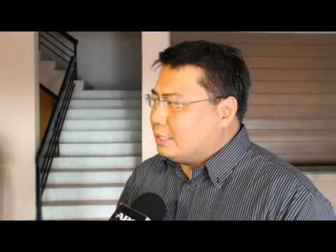 Businessman-journalist Rommel S. Ynion during his interview on ABS-CBN, July 29, 2012