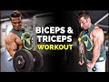 Biceps and Triceps Workout For Massive Pump | Get Bigger Arms | Yatinder Singh