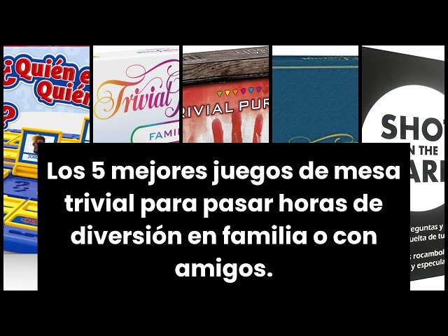 Vídeo relacionado con Super Trivia - Juegos de mesa adulto con 1200 Preguntas - Divertido Juego Mesa - Juegos de cartas Trivial para la Familia con Adolescentes y Adultos - Regalo Chico - Juego de Fiesta (English)