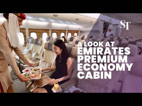 Travel: A look at the Emirates premium economy cabin