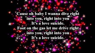Tessanne Chin - Love Suicide (Lyrics)