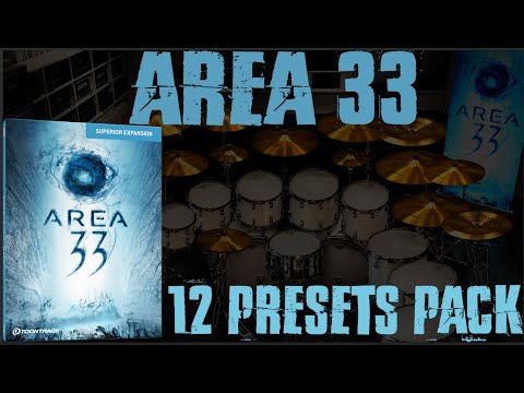 🔥🔥Superior Drummer 3 - SDX Series 4 [AREA 33 PACK]🔥🔥