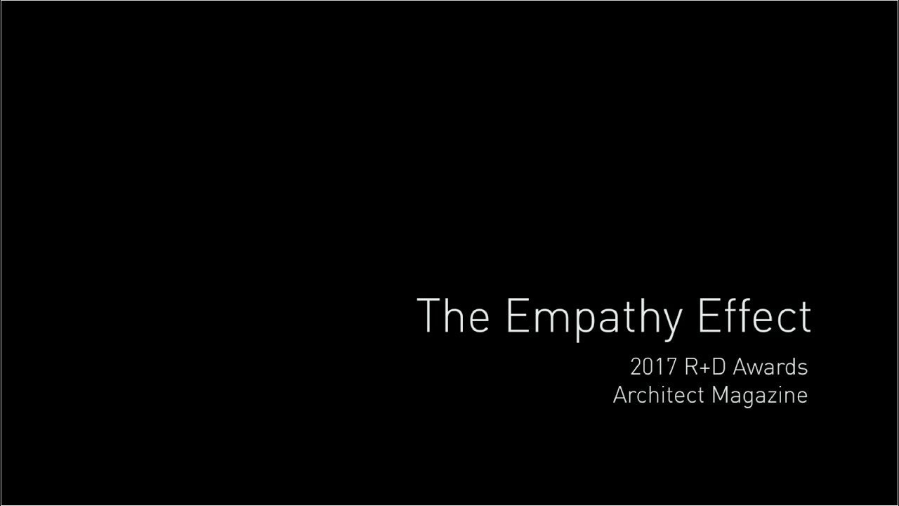 The Empathy Effect - Architect Magazine R+D Award