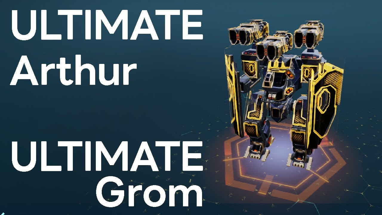 ULTIMATE Arthur + ULTIMATE Grom【日本げーむ情報】#War Robots