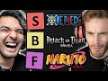 rating every anime opening song ever ft. pewdiepie