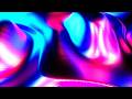 4K Screensaver Blue Cyan And Magenta Neon Liquid Waves No Audio