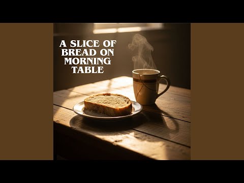 A Slice of Bread on Morning Table