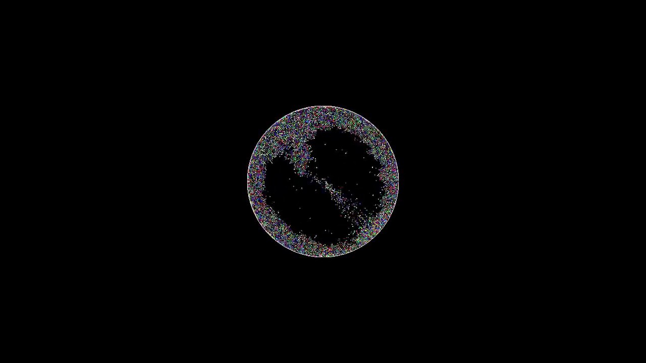 [openframeworks] Box2d study - Burst -
