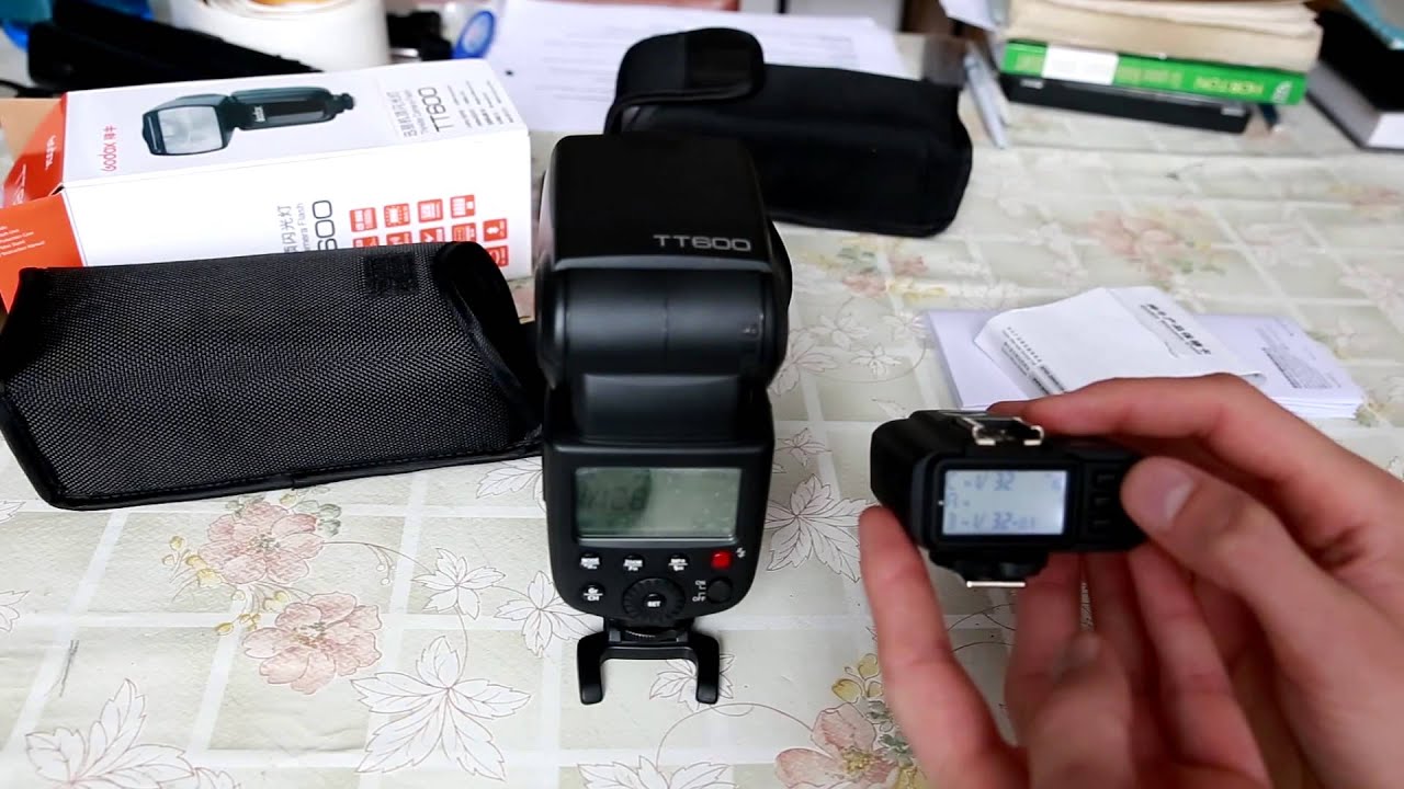 Unboxing Godox TT600 / Test and Comparison to Ving 850