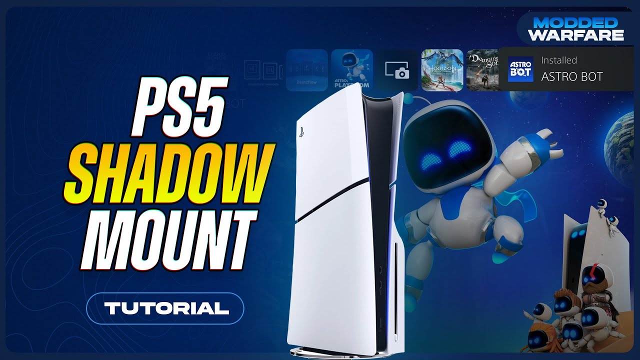 Auto Mount your PS5 Games with the New ShadowMount Beta!