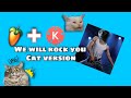 A Random Cat Sings 'We Will Rock You by Queen'