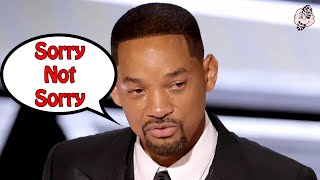 Will Smith Releases Pretentious None Apology about his Oscars Behaviour!!