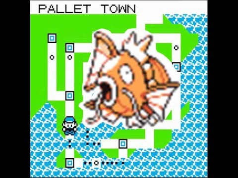 Pokemon Blue/Red Magikarp Solo Run
